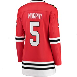 Connor Murphy Chicago Blackhawks Fanatics Branded Women's Breakaway Player Jersey - Red