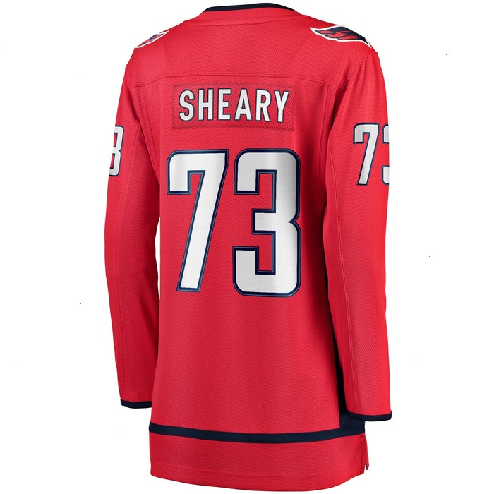 Conor Sheary Washington Capitals Fanatics Branded Women's Home Breakaway Player Jersey - Red