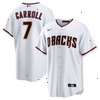Corbin Carroll Arizona Diamondbacks Nike Home Replica Player Jersey - White