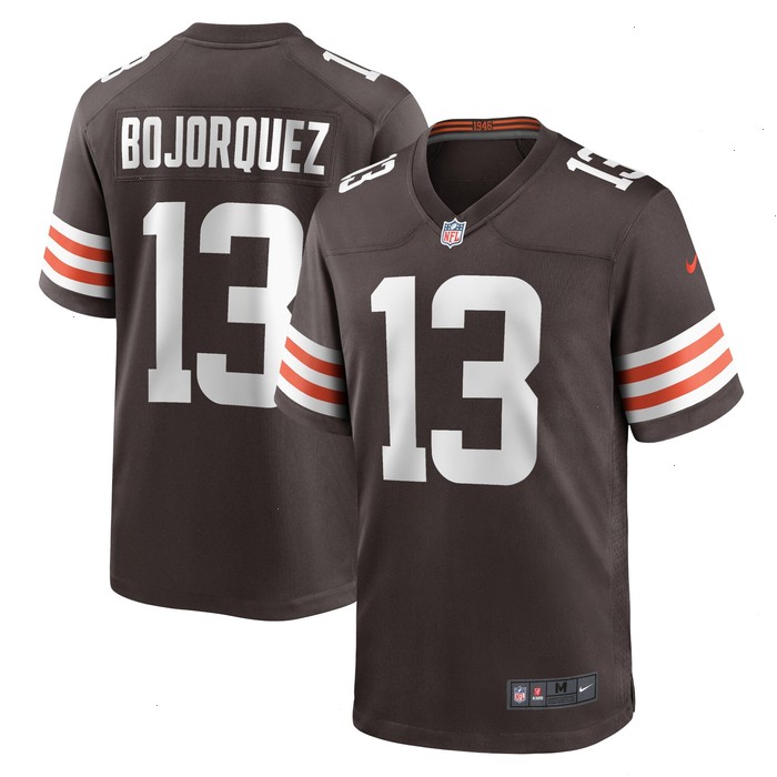 Corey Bojorquez Cleveland Browns Nike Game Jersey - Brown