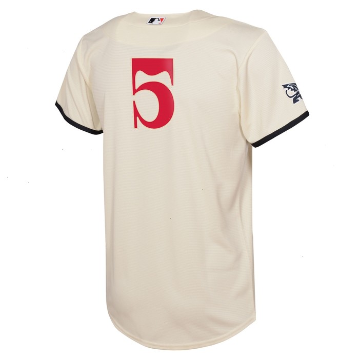 Corey Seager Texas Rangers Nike Youth 2023 City Connect Replica Player Jersey - Cream