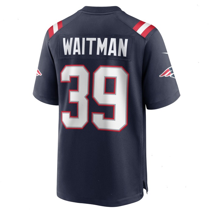 Corliss Waitman New England Patriots Nike Team Game Jersey - Navy