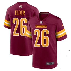 Corn Elder Washington Commanders Nike Game Jersey - Burgundy