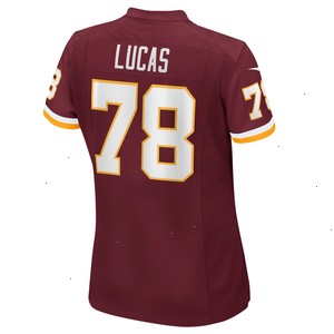 Cornelius Lucas Washington Football Team Nike Women's Game Player Jersey -Burgundy