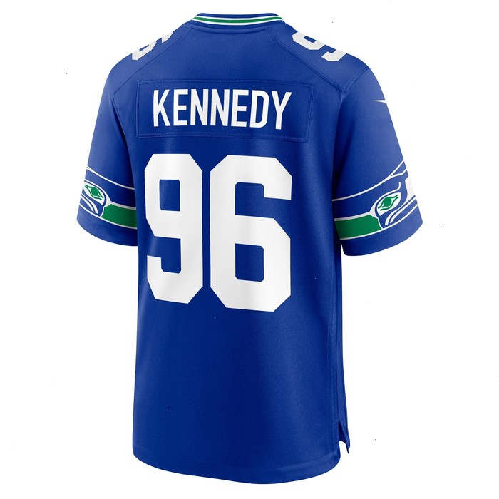 Cortez Kennedy Seattle Seahawks Nike Throwback Retired Player Game Jersey - Royal