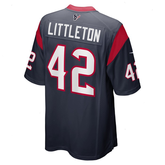 Cory Littleton Houston Texans Nike Game Player Jersey - Navy