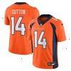 Courtland Sutton Denver Broncos Nike  Vapor Untouchable Limited Jersey - Orange