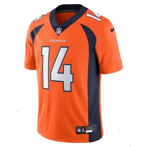 Courtland Sutton Denver Broncos Nike  Vapor Untouchable Limited Jersey - Orange