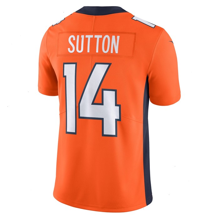 Courtland Sutton Denver Broncos Nike  Vapor Untouchable Limited Jersey - Orange