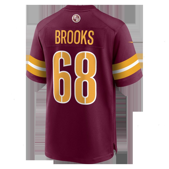 Curtis Brooks Washington Commanders Nike Game Jersey - Burgundy