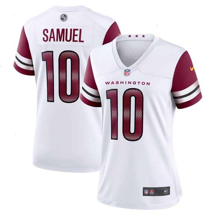 Curtis Samuel Washington Commanders Nike Women's Away Game Player Jersey - White