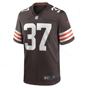 D'Anthony Bell Cleveland Browns Nike Game Player Jersey - Brown