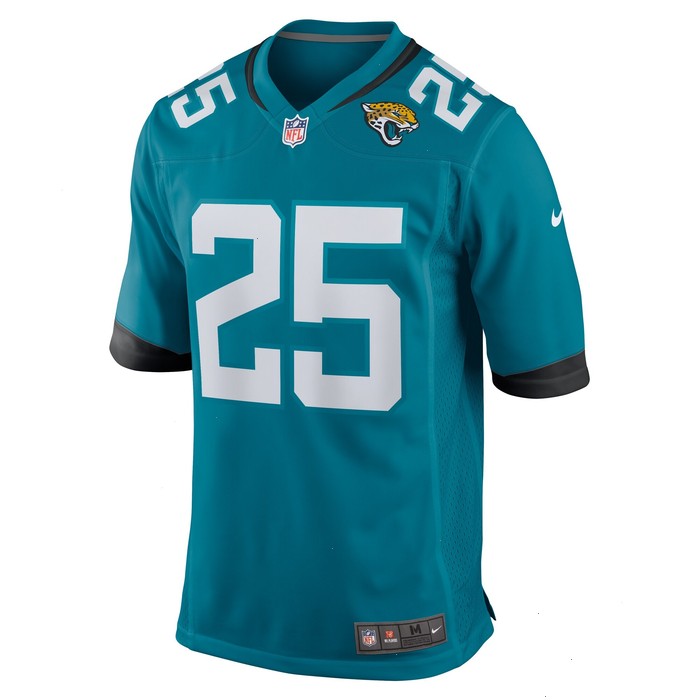 D'Ernest Johnson Jacksonville Jaguars Nike Team Game Jersey - Teal