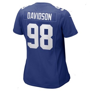 D.J. Davidson New York Giants Nike Women's Game Player Jersey - Royal