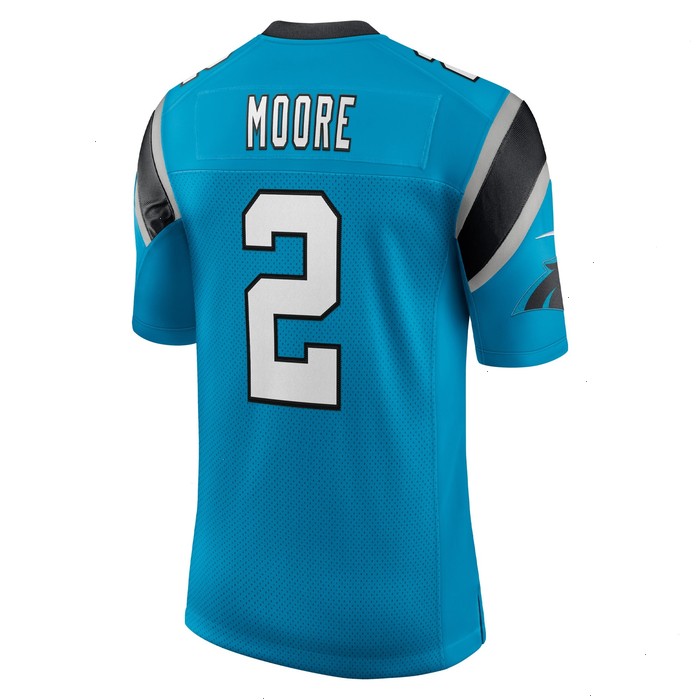 D.J. Moore Carolina Panthers Nike Vapor Limited Jersey - Blue