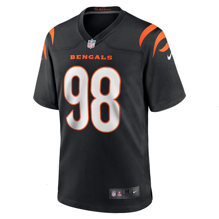 D.J. Reader Cincinnati Bengals Nike Game Jersey - Black