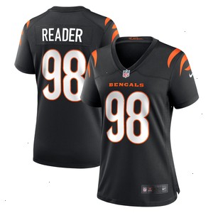 D.J. Reader Cincinnati Bengals Women's Nike Game Jersey - Black