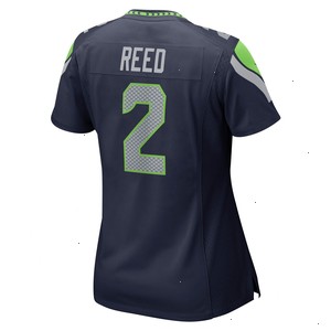 D.J. Reed Seattle Seahawks Nike Women's Player Game Jersey - College Navy