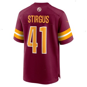 D.J. Stirgus Washington Commanders Nike Team Game Jersey - Burgundy