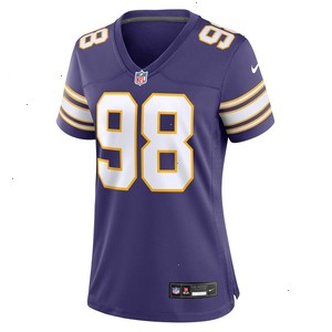 D.J. Wonnum Minnesota Vikings Nike Women's Classic Player Game Jersey - Purple