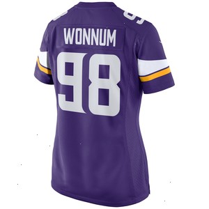 D.J. Wonnum Minnesota Vikings Nike Women's Team Game Jersey - Purple