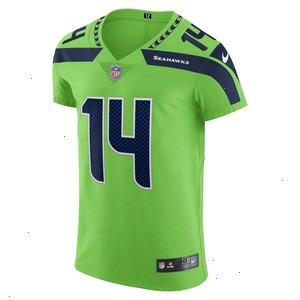 DK Metcalf Seattle Seahawks Nike Alternate Vapor Elite Player Jersey - Neon Green