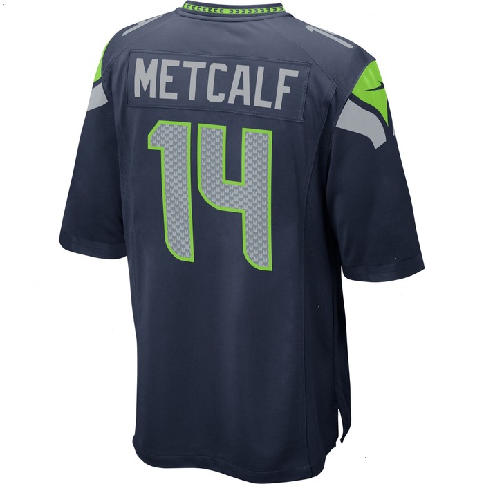 DK Metcalf Seattle Seahawks Nike Game Player Jersey - College Navy