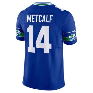 DK Metcalf Seattle Seahawks Nike Vapor F.U.S.E. Limited Jersey - Royal