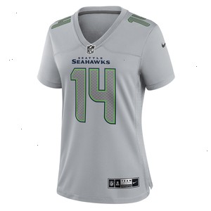 DK Metcalf Seattle Seahawks Nike Women's Atmosphere Fashion Game Jersey - Gray