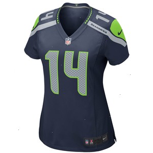 DK Metcalf Seattle Seahawks Nike Women's Game Player Jersey - College Navy