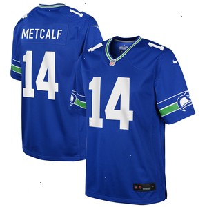 DK Metcalf Seattle Seahawks Nike Youth Game Jersey - Royal