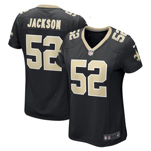 D'Marco Jackson New Orleans Saints Nike Women's Game Player Jersey - Black