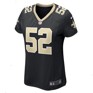 D'Marco Jackson New Orleans Saints Nike Women's Game Player Jersey - Black