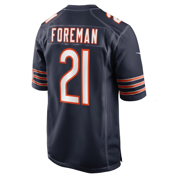 D'Onta Foreman Chicago Bears Nike Game Jersey - Navy