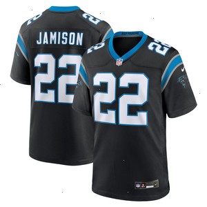 D'Shawn Jamison Carolina Panthers Nike Team Game Jersey - Black