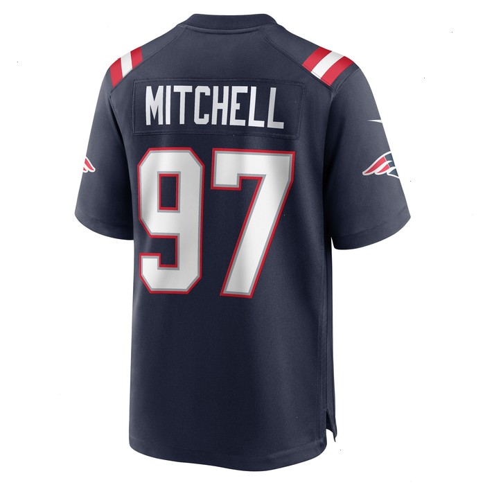 DaMarcus Mitchell New England Patriots Nike Game Player Jersey - Navy