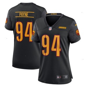 Da'Ron Payne Washington Commanders Nike Women's Alternate Game Jersey - Black