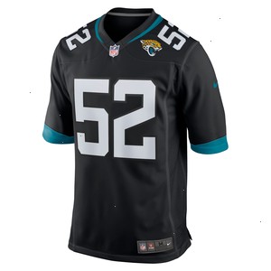 DaVon Hamilton Jacksonville Jaguars Nike Game Jersey - Black