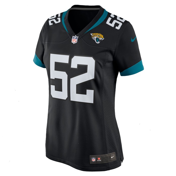 DaVon Hamilton Jacksonville Jaguars Nike Women's Game Jersey - Black