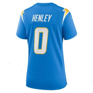 Daiyan Henley Los Angeles Chargers Nike Women's Team Game Jersey - Powder Blue