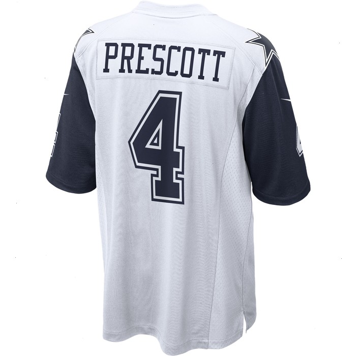 Dak Prescott Dallas Cowboys Nike Alternate Game Jersey - White