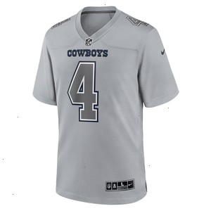 Dak Prescott Dallas Cowboys Nike Atmosphere Fashion Game Jersey - Gray