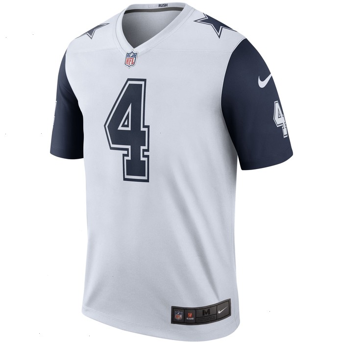 Dak Prescott Dallas Cowboys Nike Color Rush Legend Player Jersey - White