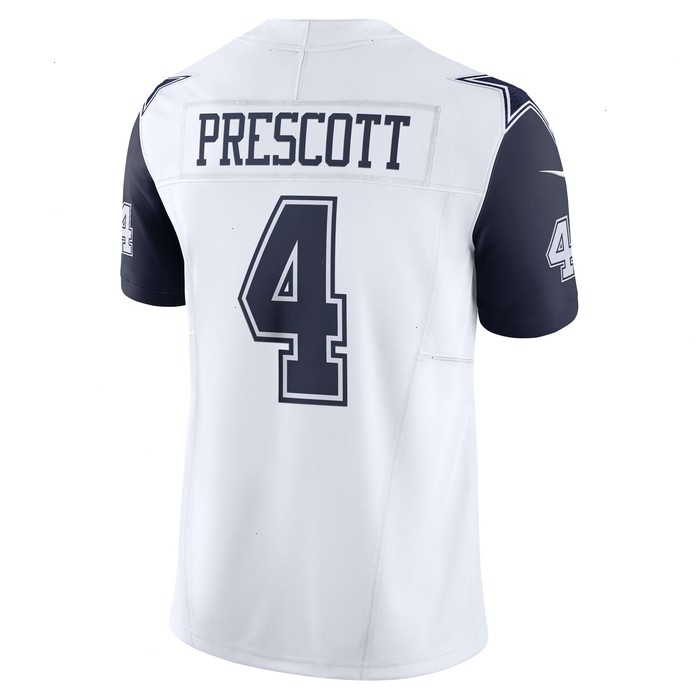 Dak Prescott Dallas Cowboys Nike Vapor F.U.S.E. Limited Jersey - White