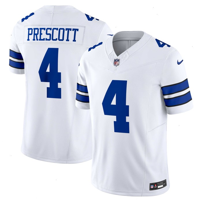 Dak Prescott Dallas Cowboys Nike Vapor F.U.S.E. Limited Jersey - White V1