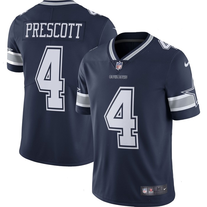 Dak Prescott Dallas Cowboys Nike Vapor Limited Player Jersey - Navy