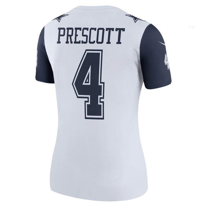 Dak Prescott Dallas Cowboys Nike Women's Color Rush Legend Player Jersey - White