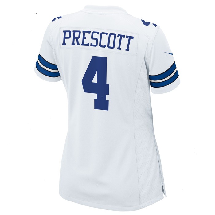 Dak Prescott Dallas Cowboys Nike Women's Team Game Jersey - White