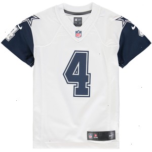 Dak Prescott Dallas Cowboys Nike Youth Color Rush Game Jersey - White