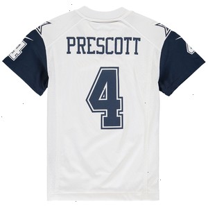 Dak Prescott Dallas Cowboys Nike Youth Color Rush Game Jersey - White